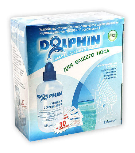 Долфин для промывания носа. Применение при гайморите