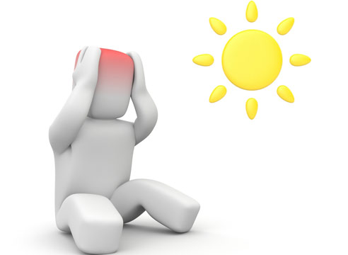 Тепловой и солнечный удар: симптомы, первая помощь1